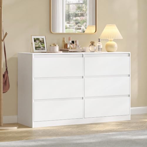 VASAGLE 6-drawer dresser front view