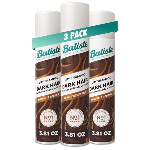 Batiste Dark Dry Shampoo 3 pack box