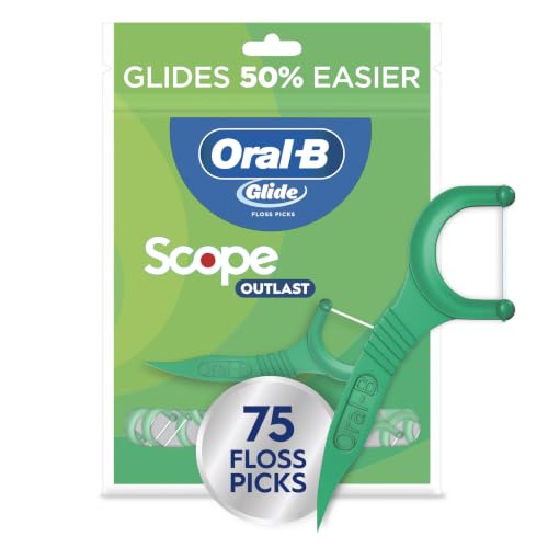 Oral-B Glide Mint Dental Floss Picks package