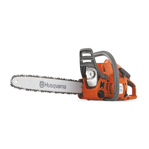 Husqvarna 120 Mark III chainsaw side view