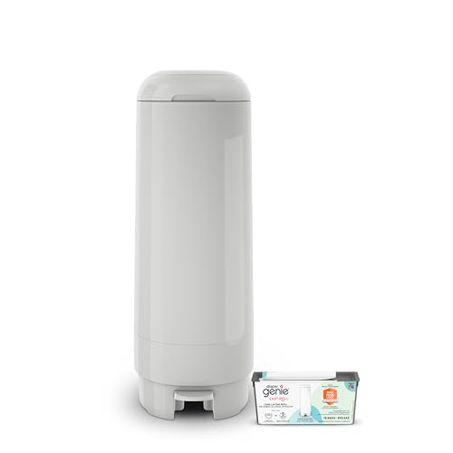 Diaper Genie Signature Diaper Pail, Grey