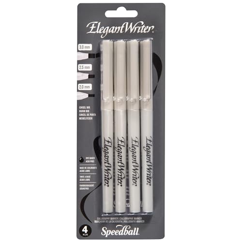 Speedball Elegant Writer 4-count set packaging