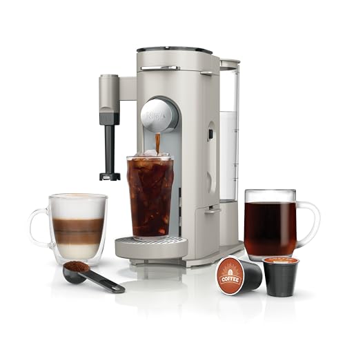 Ninja Pod and Grounds Coffee Maker Stone exterior
