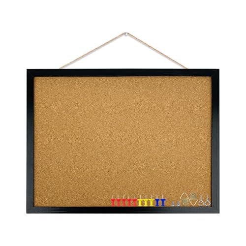 BGJRBY 17.7 x 13.3 black bulletin board