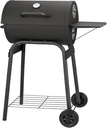 Kendane Barrel Charcoal Grill KEN-30 exterior view