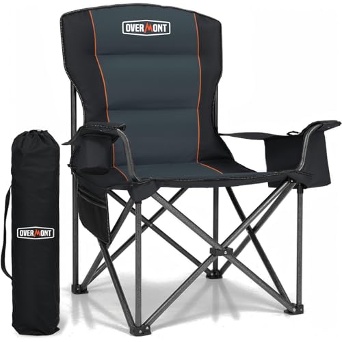 Overmont Oversized Camping Chair 450 lb capacity