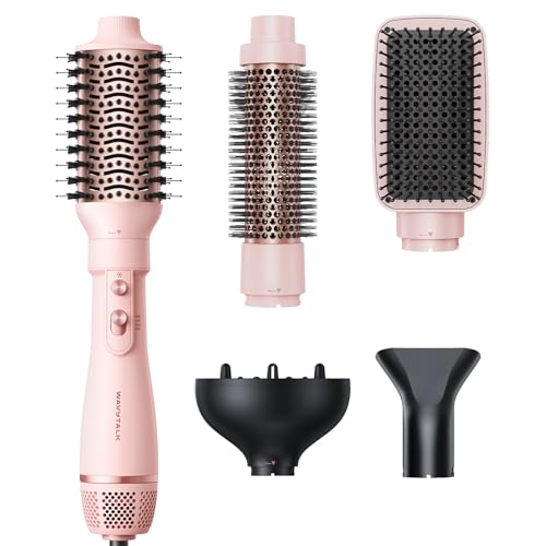 Wavytalk Air Sculpt 5-in-1 Hot Air Brush Set in Blush