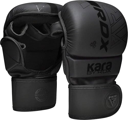 RDX MMA Sparring Grappling Gloves front view