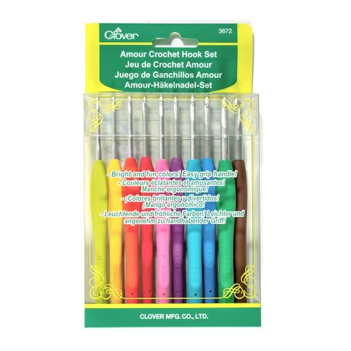 Clover 3672 Amour Crochet Hook Set full collection