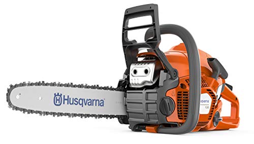 Husqvarna 130 16-inch chainsaw side profile