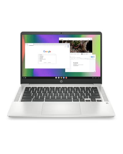 HP Chromebook 14a-na0226nr Mineral Silver exterior