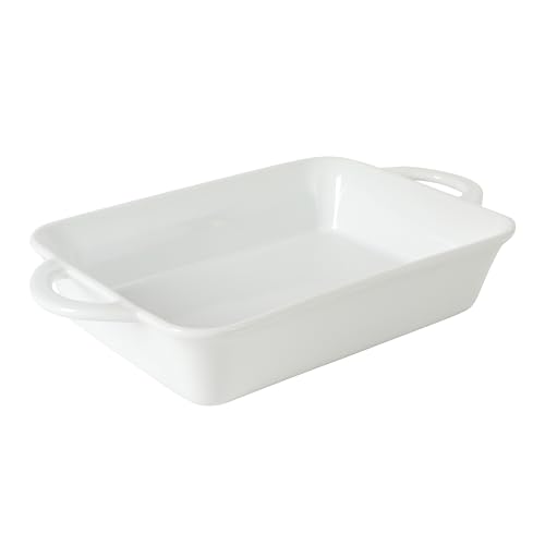 Gibson Home Gracious Dining 2.5-quart baking dish in white