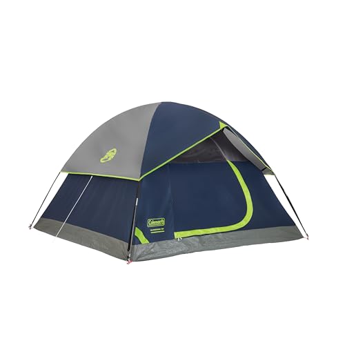 Coleman Sundome 2-Person Navy Blue Tent exterior