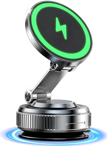 WEKEFON 15W Magnetic Car Mount Charger front view