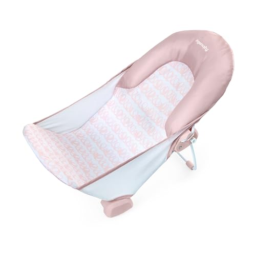 Ingenuity Foldaway 2-Position Bather Pink front view