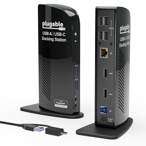 Plugable UD-3900 docking station front view