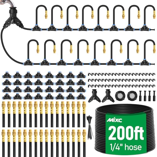 MIXC 200Ft 1/4 inch Drip Irrigation System box