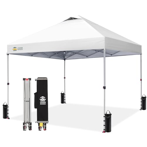CROWN SHADES 10x10 pop up canopy full view