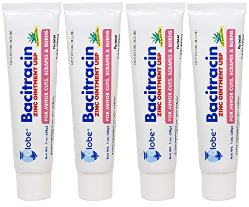 Globe Bacitracin Zinc Ointment box