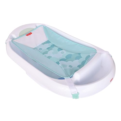 Fisher-Price 3-N-1 blue bath tub full view