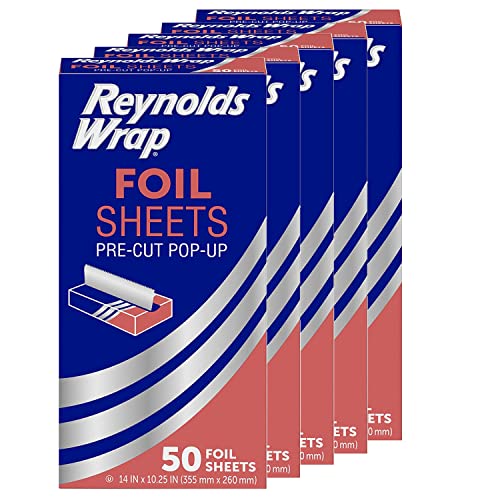 Reynolds Wrap Pop-Up Foil sheets 5-box set
