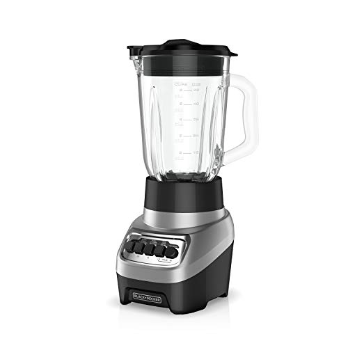 BLACK+DECKER PowerCrush silver blender