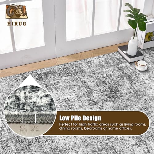 Low-profile edge detail of the 0.27 inch rug