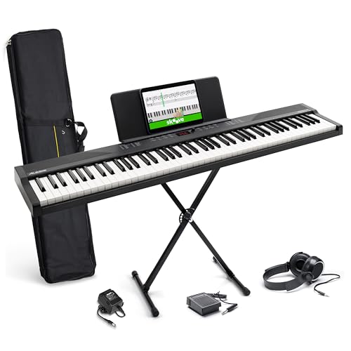 Alesis Recital Play keyboard front view