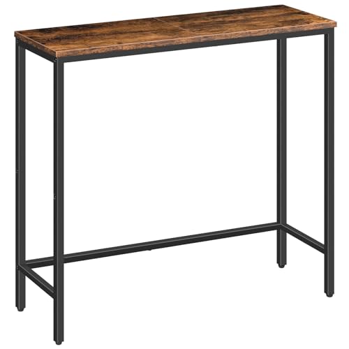 HOOBRO narrow console table front view