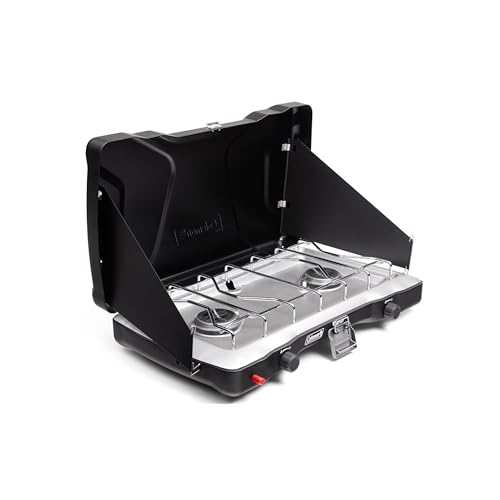 Coleman Triton+ 2-Burner Stove front view