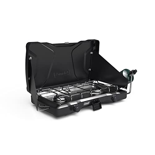 Coleman Triton 2-Burner Propane Stove front view