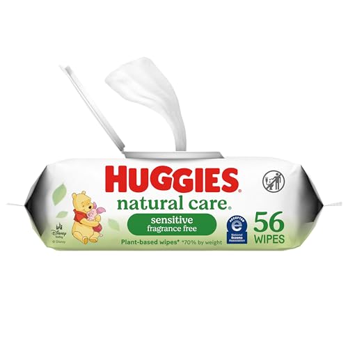 Huggies Natural Care Sensitive Baby Wipes pack