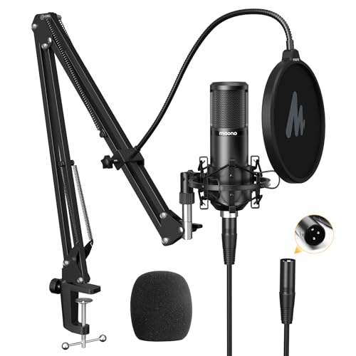 MAONO PM320S condenser microphone side profile