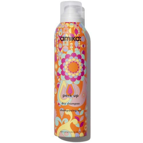 Amika Perk Up Dry Shampoo bottle front view