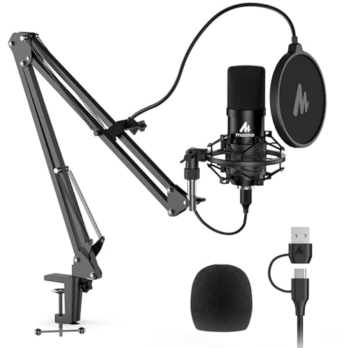 MAONO A04 USB Condenser Microphone front view