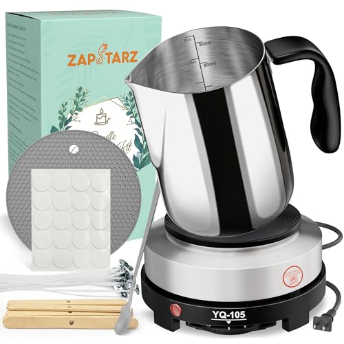 Zapstarz Candle Making Kit with Hot Plate