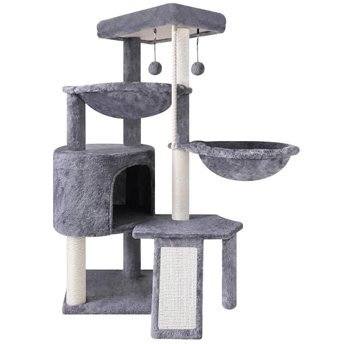 Smouatou Three Layer Cat Tree front view