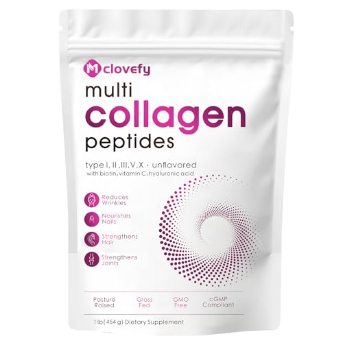 Mclovefy Multi Collagen Peptides Powder tub front view