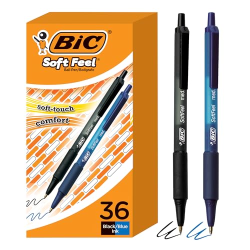 BIC Soft Feel 36-count pen pack