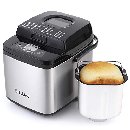 Briskind 1.5 lb bread maker front view