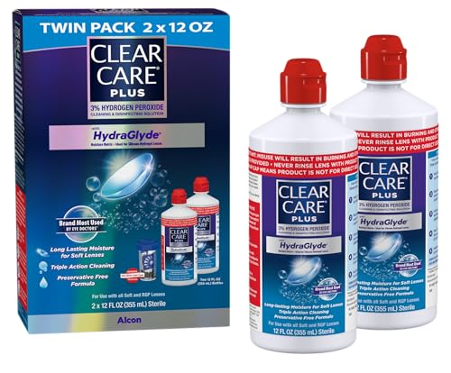 Clear Care Plus 12 oz 2 pack front view