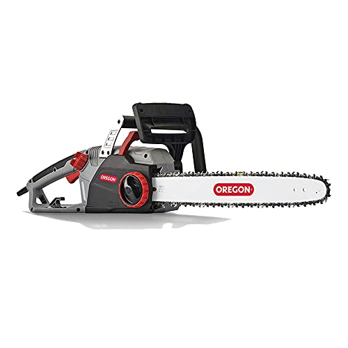 Oregon CS1500 electric chainsaw side profile