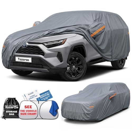 Tozaroa SUV cover on vehicle