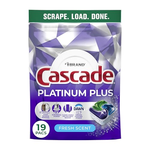 Cascade Platinum Plus 19 count container