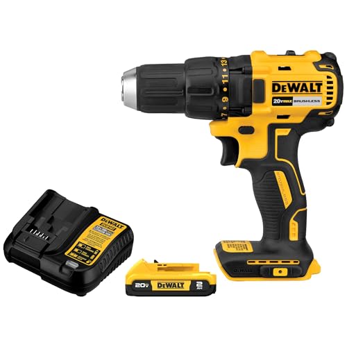 DEWALT 20V MAX Brushless Cordless Drill DCD777D1 kit