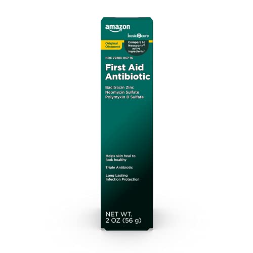 Basic Care First Aid Triple Antibiotic Ointment 2 ounce tube