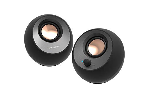 Creative Pebble V3 desktop speakers front view