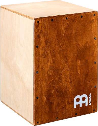 Front view of Meinl Percussion JC50NTLB cajon