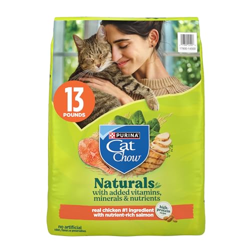 Purina Cat Chow Naturals Original 13 lb. bag front view